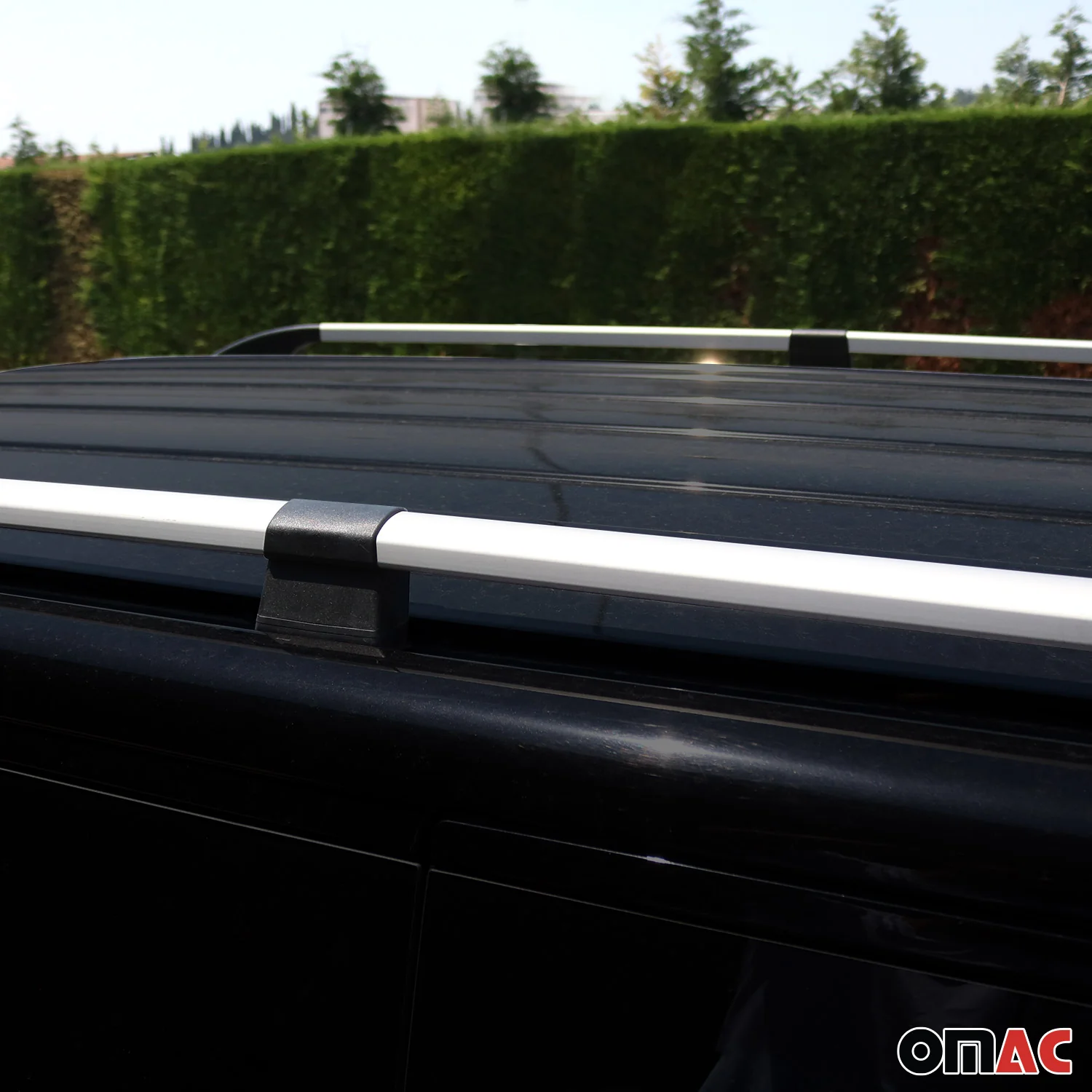 2010-2013 Ford Transit Connect L2 Long Roof Rack Rails Side Rails Silver - Image 7