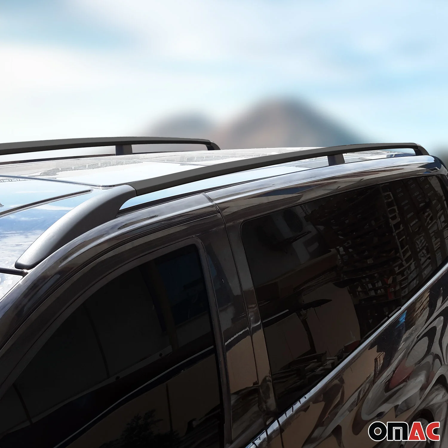 2013-2017 Subaru Crosstrek Roof Rack Rails Side Rails Black - Image 3