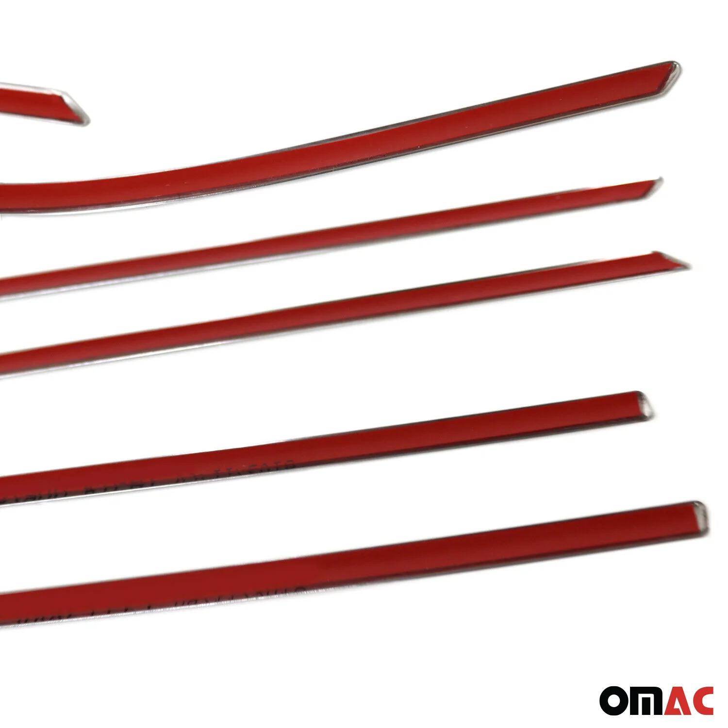 2012-2015 Toyota Prius Wagon Window Molding Trim Streamer Stainless Steel Silver 8 Pcs - Image 10