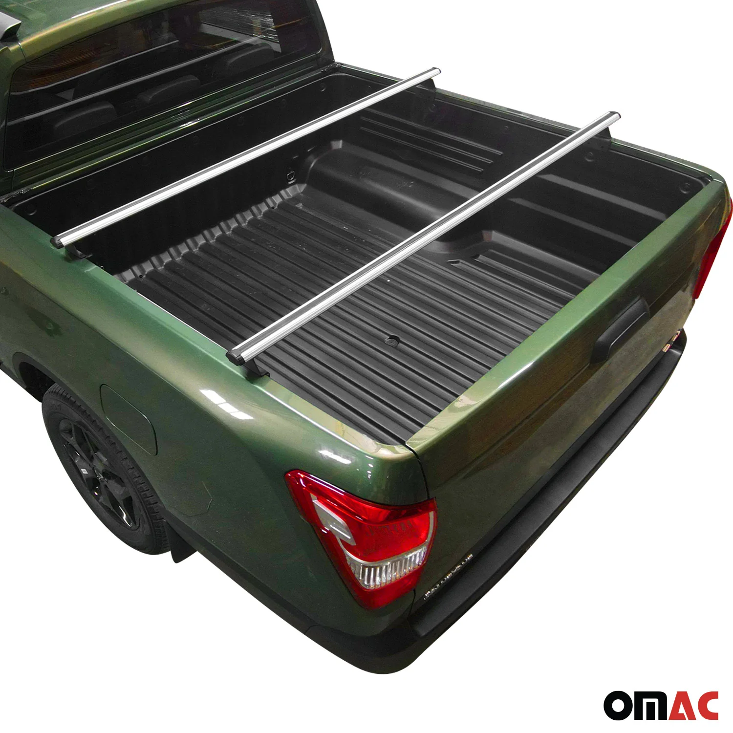 2019-2023 Ford Ranger Trunk Bed Carrier Roof Racks Gray 2Pcs - Image 2