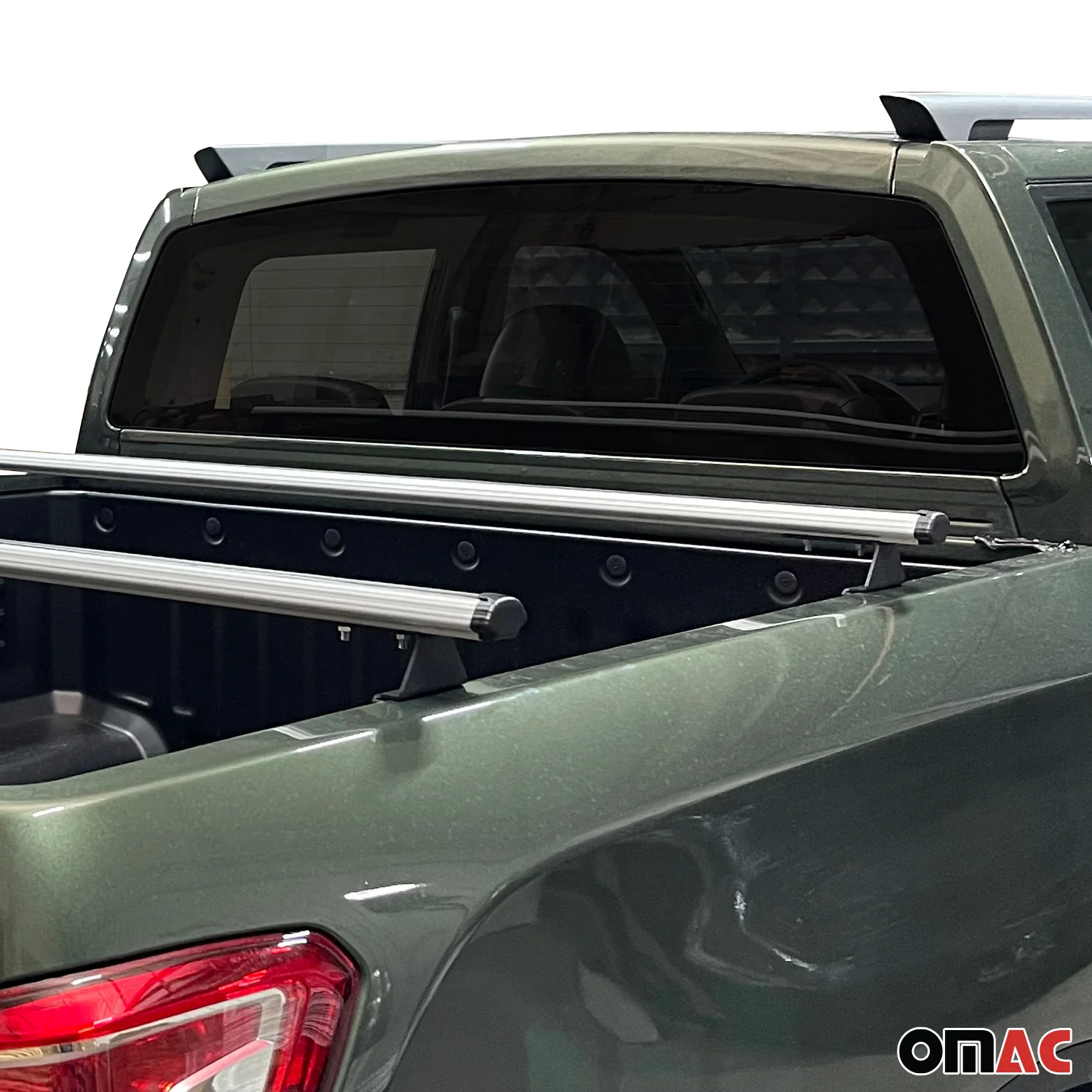 2019-2023 Ford Ranger Trunk Bed Carrier Roof Racks Gray 2Pcs - Image 7