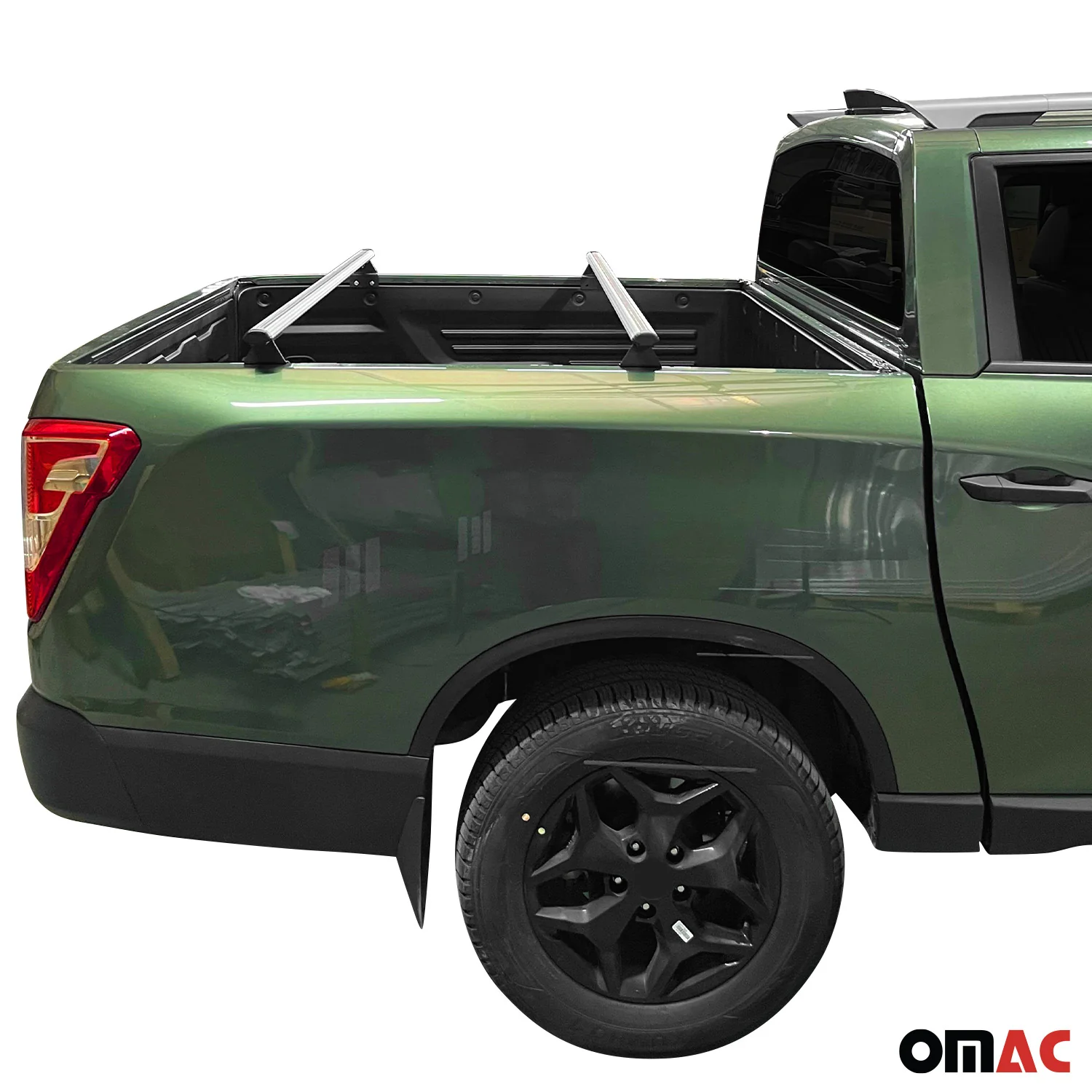 2019-2023 Ford Ranger Trunk Bed Carrier Roof Racks Gray 2Pcs - Image 9