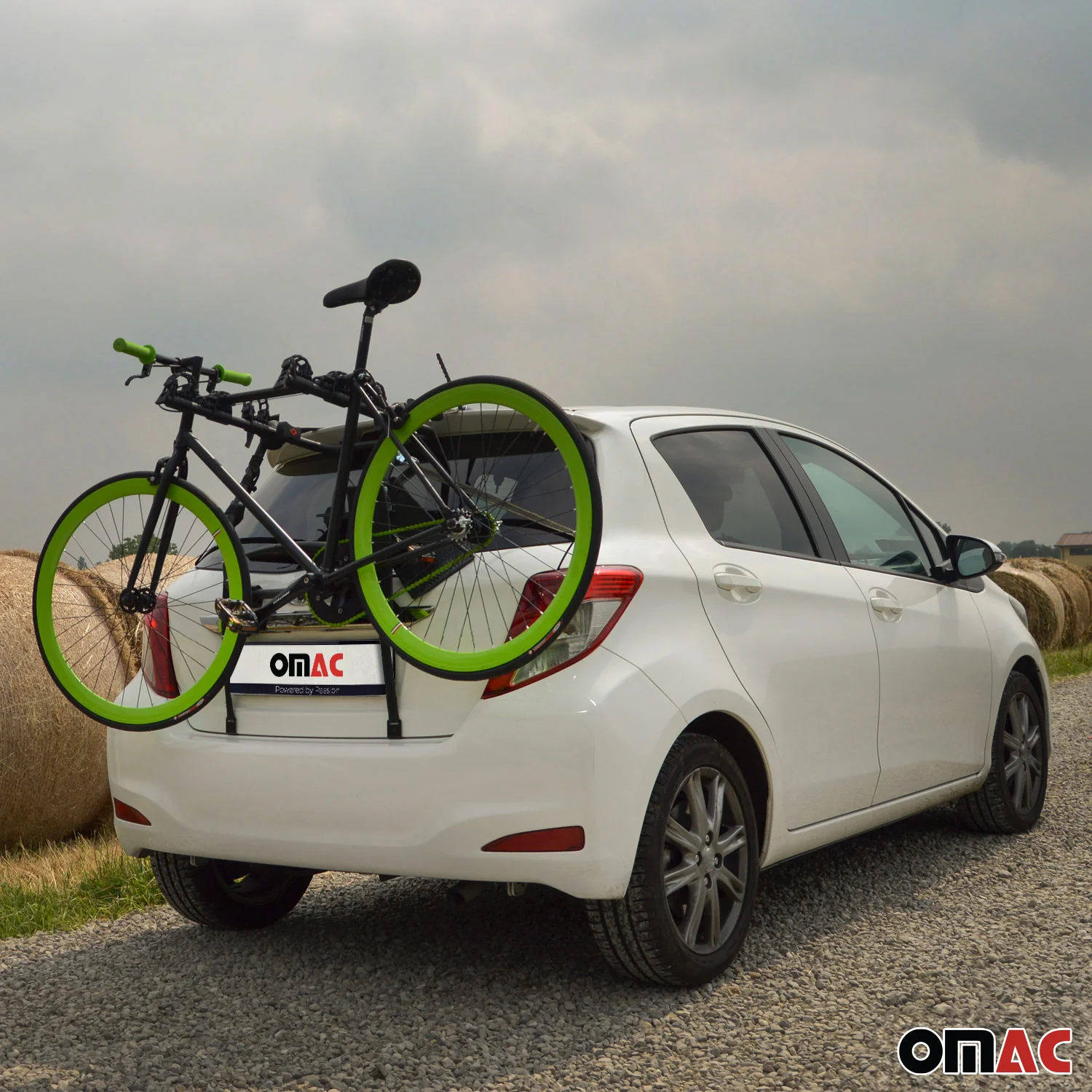 Rear Trunk Mount 3 Bike Rack Foldable Steel Carrier Hatchback Sedan SUV - Image 11