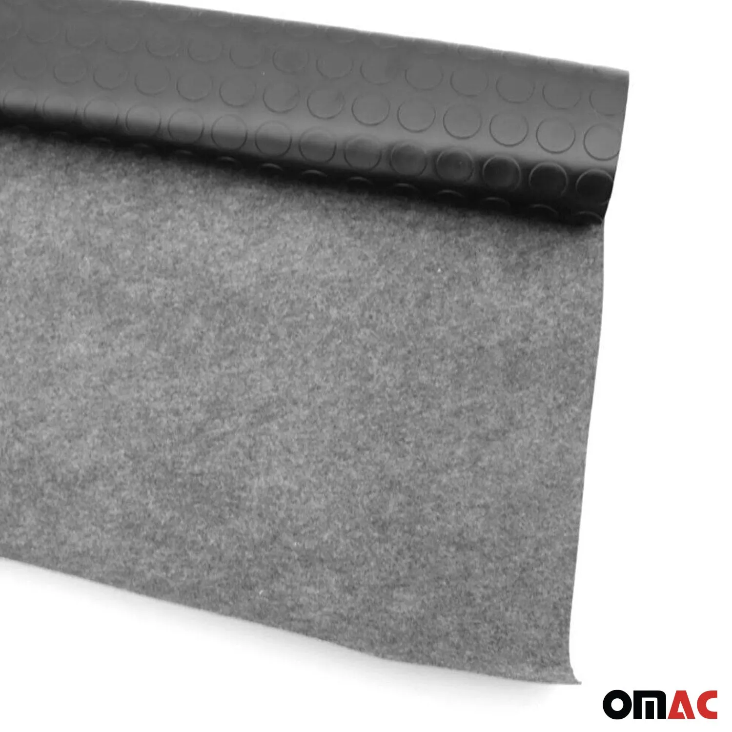 Trunk Flooring Mat Rubber Car Truck Rear Penny Bed Liner Black 40" x 79" - Image 5