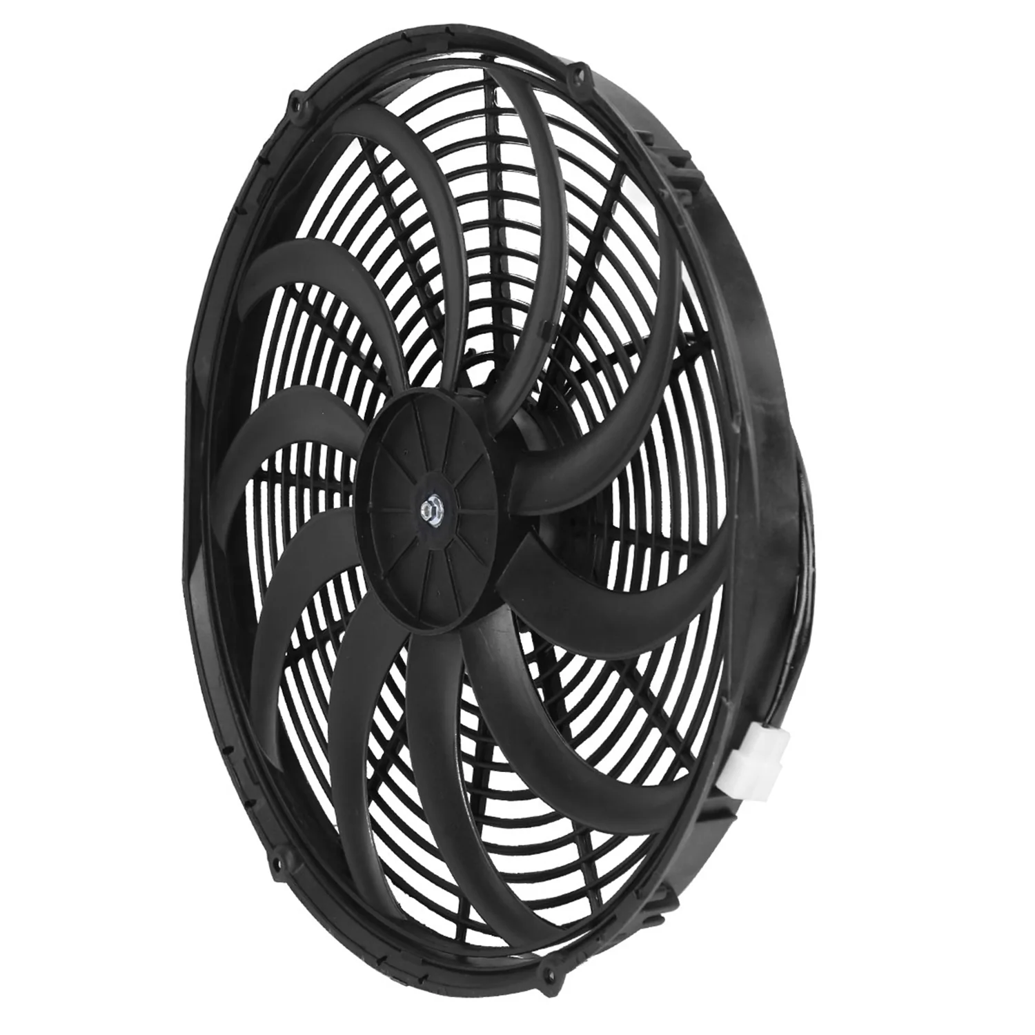 Universal 14 Inch 12V/160W Radiator Cooling Fan Kit - Image 10