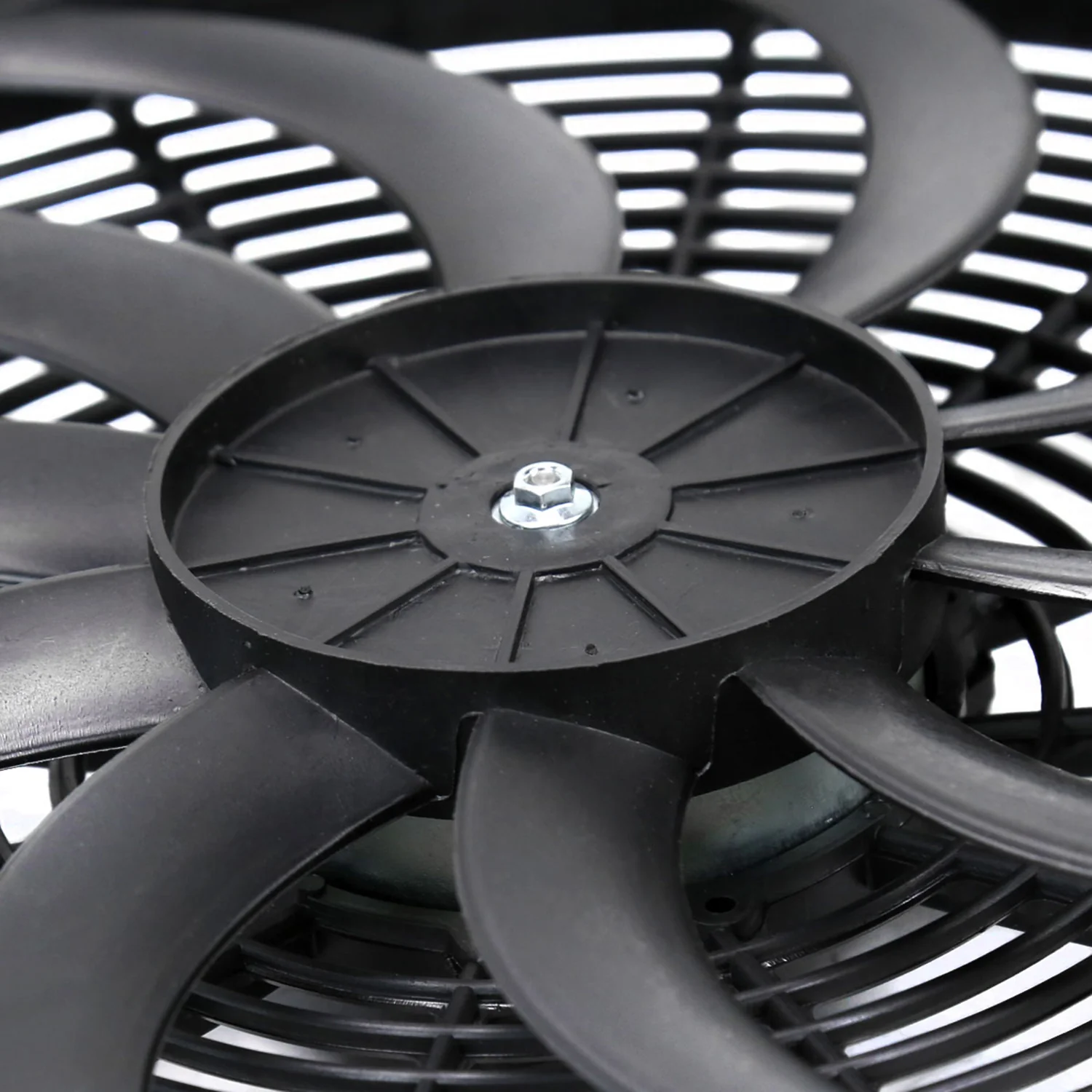 Universal 14 Inch 12V/160W Radiator Cooling Fan Kit - Image 7