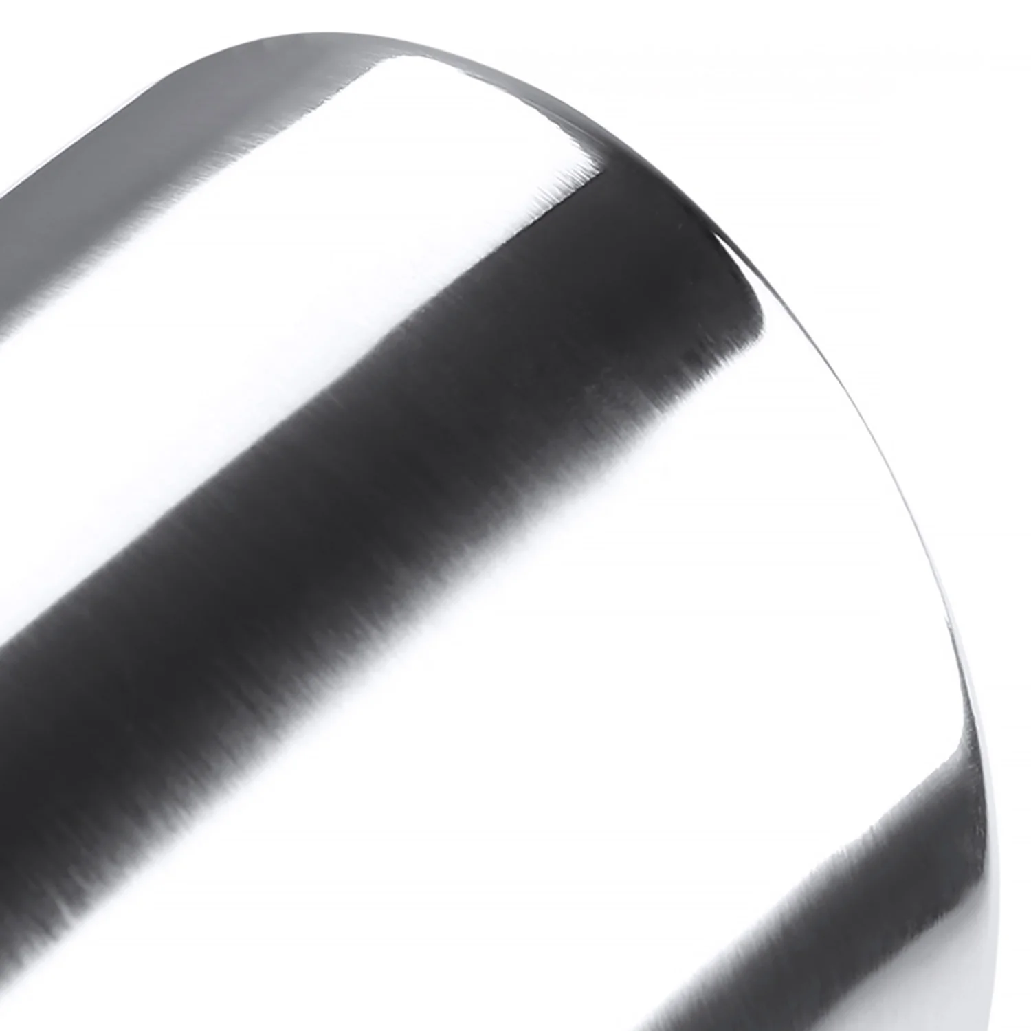 Universal 2.5" Inlet/3.875" Outlet Chrome S.Steel Angled Exhaust Tips - 2PC - Image 3