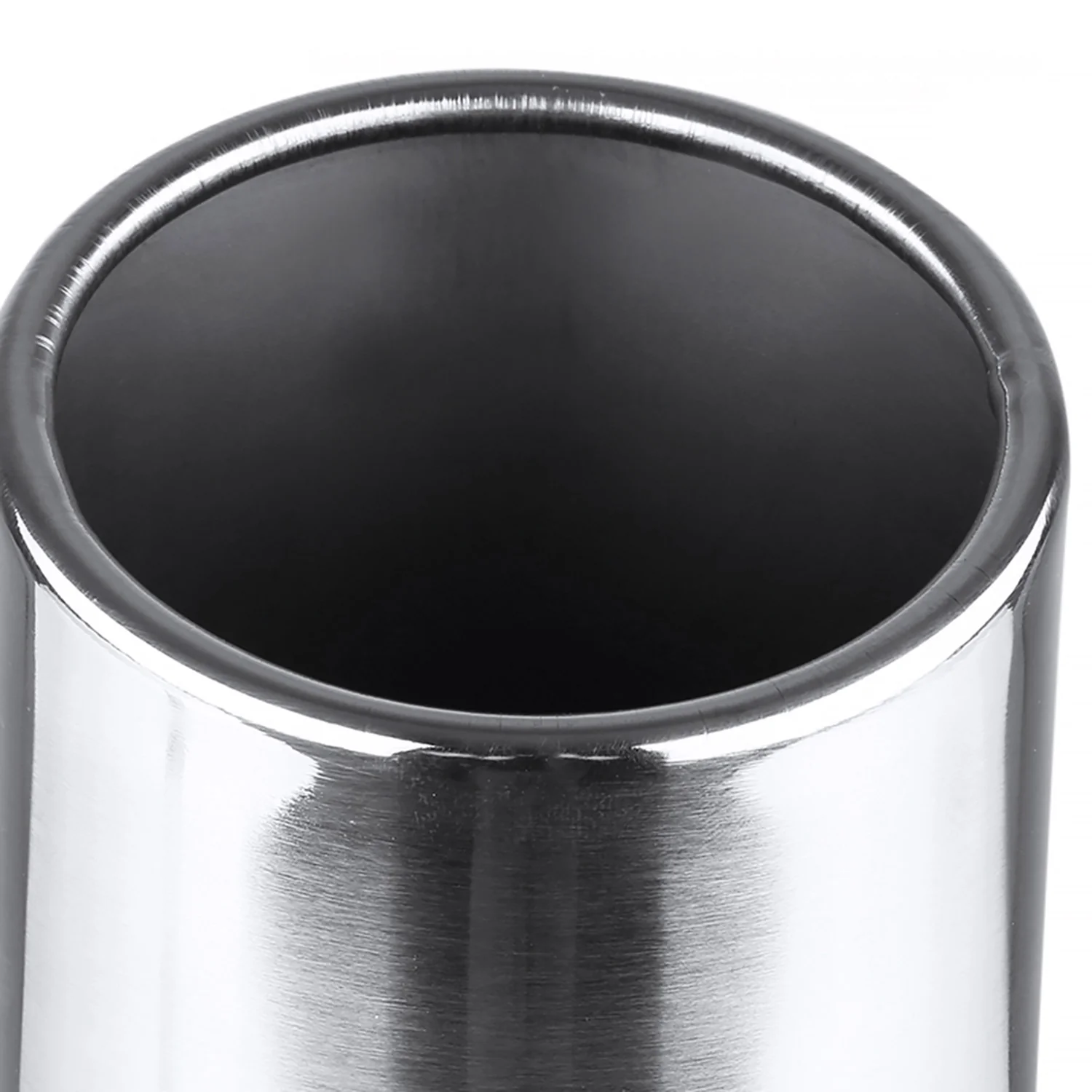 Universal 2.5" Inlet/3.875" Outlet Chrome S.Steel Angled Exhaust Tips - 2PC - Image 5