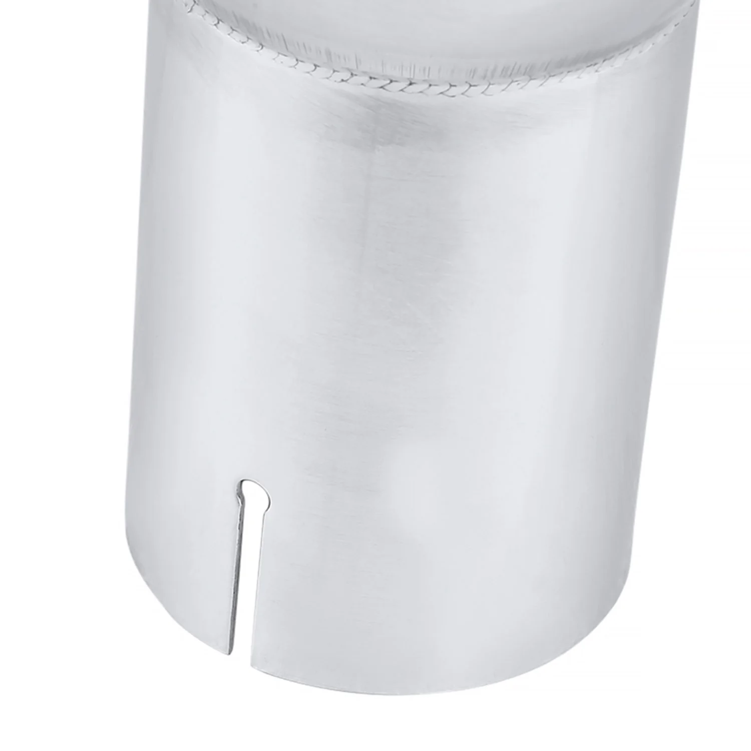 Universal 2.5" Inlet/3.875" Outlet Chrome S.Steel Angled Exhaust Tips - 2PC - Image 9