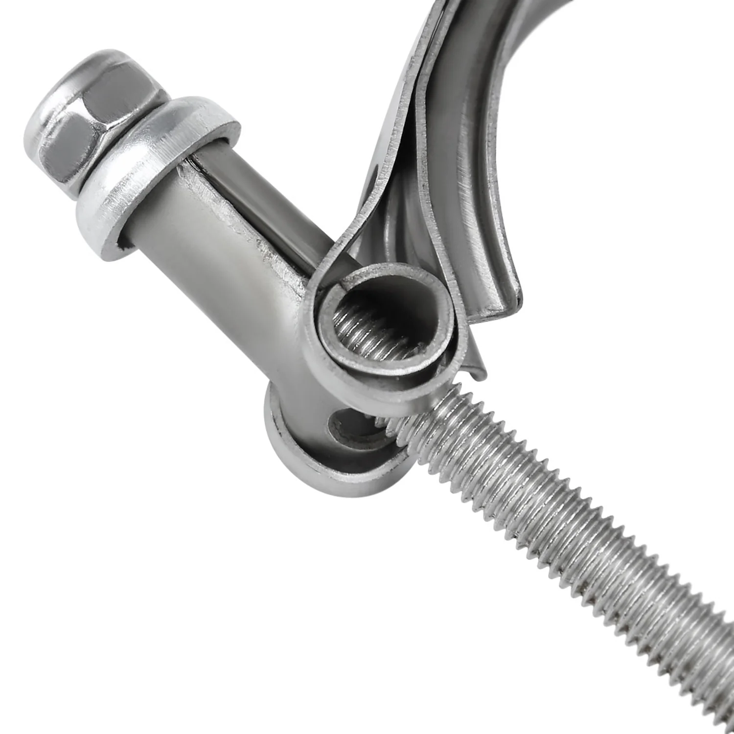 Universal 3.0" Mild Steel V-Band Clamp Assembly - Image 4