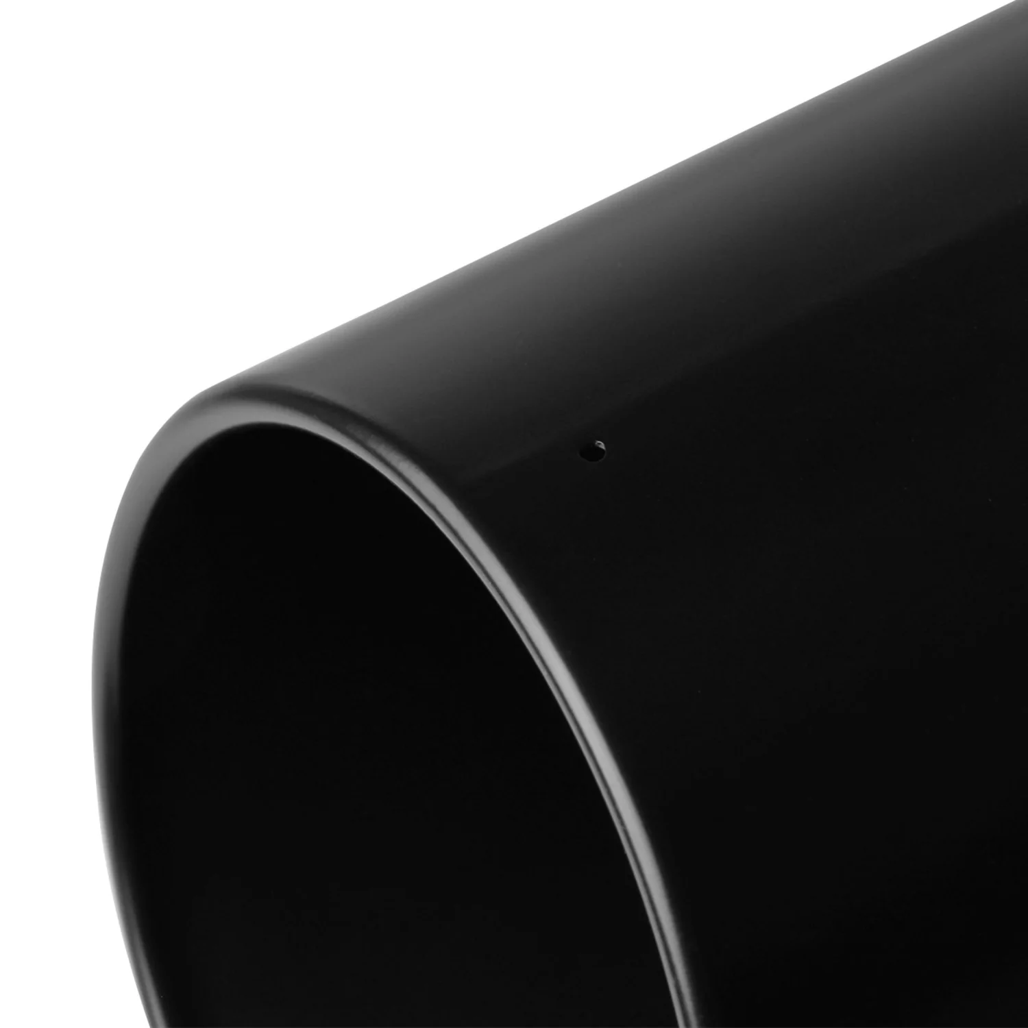 Universal 4" Inlet/8" Outlet Black Stainless Steel Bolt-On Angled Exhaust Tip - Image 6