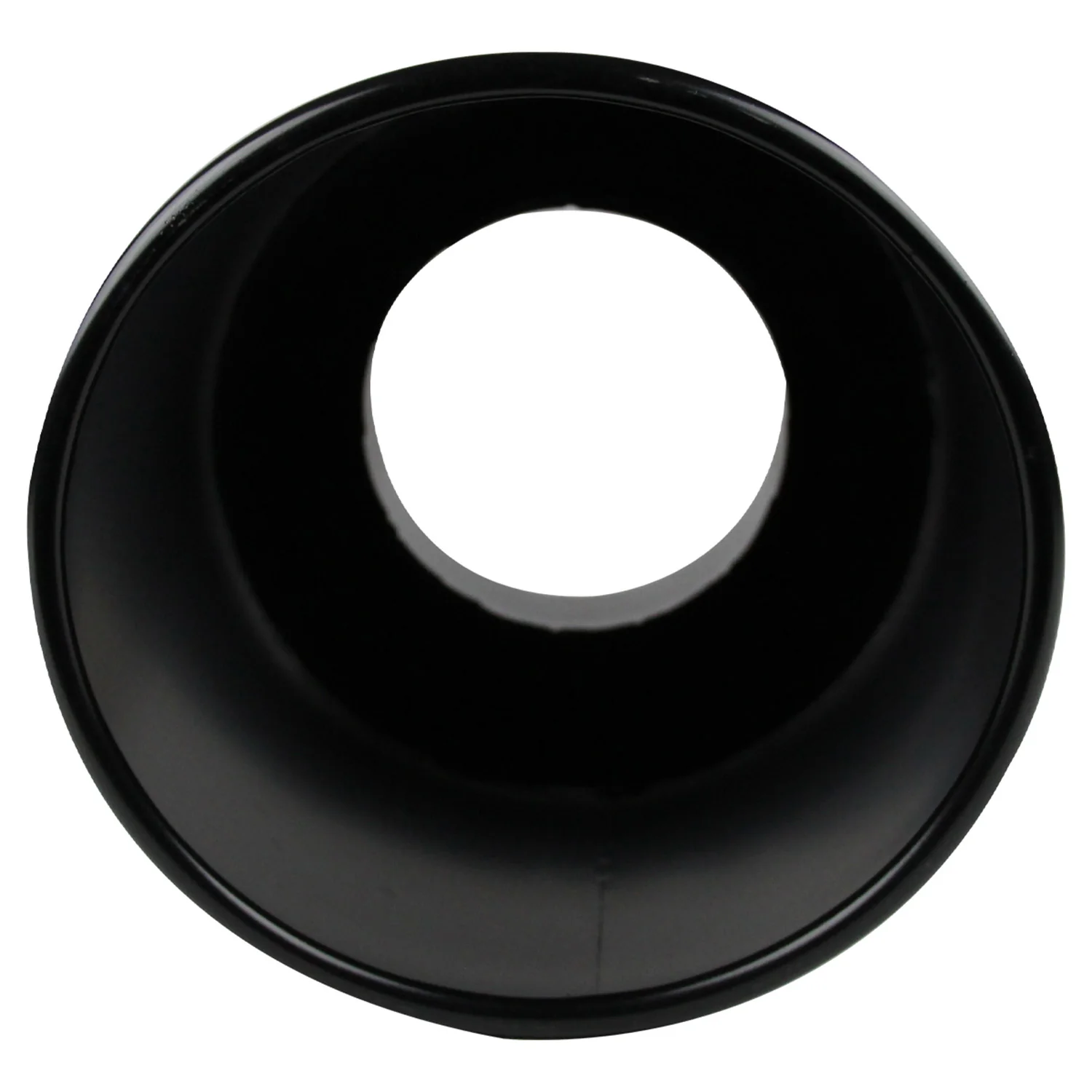Universal 4" Inlet/8" Outlet Black Stainless Steel Bolt-On Angled Exhaust Tip - Image 7
