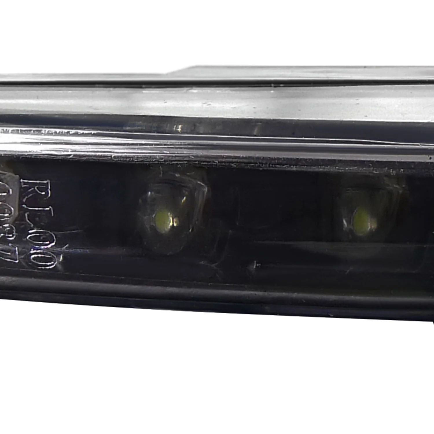 Universal 4W 8 LED 6000K Daytime Running Lights Matte Black Housing/Clear Lens - Image 4