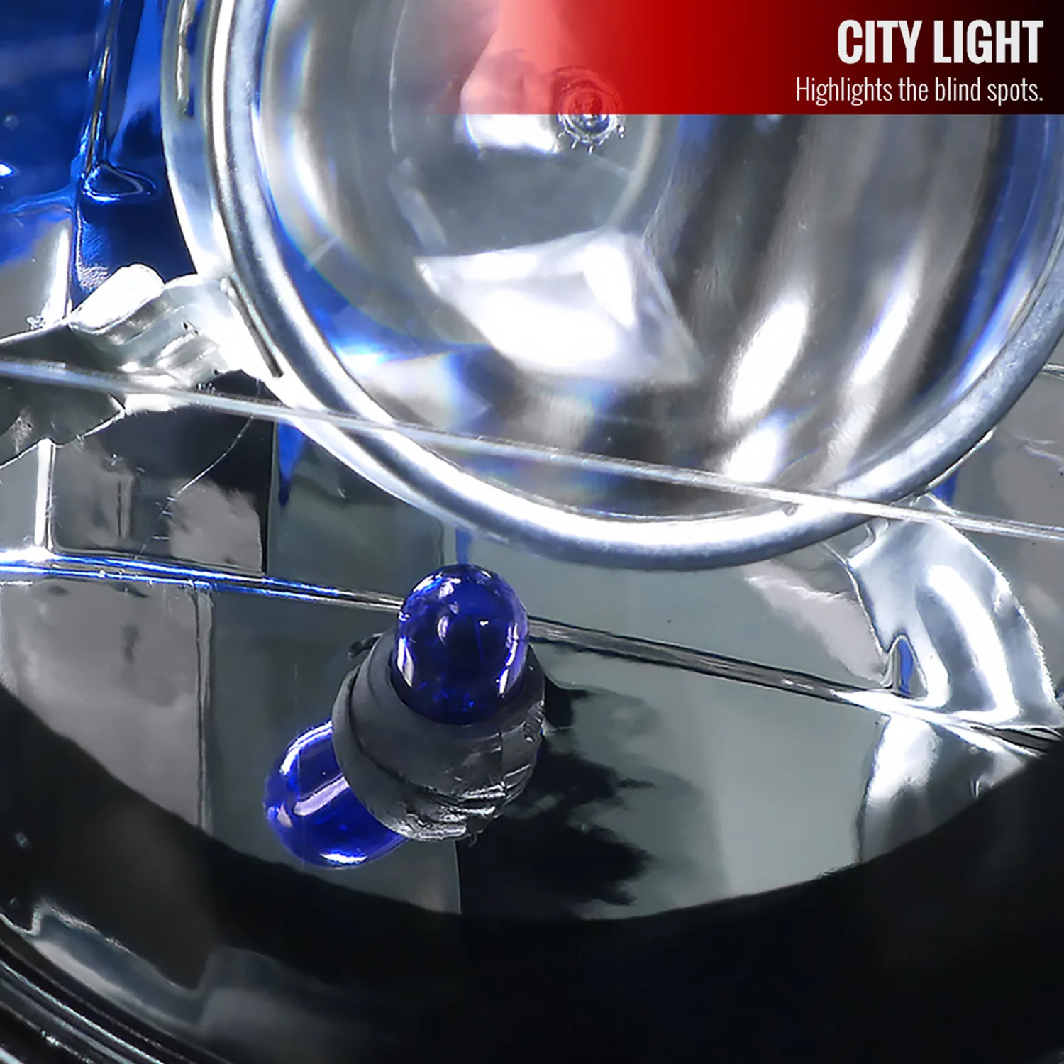 Universal 7" Round H4 Projector Headlights Matte Black Housing/Clear Lens - Image 5