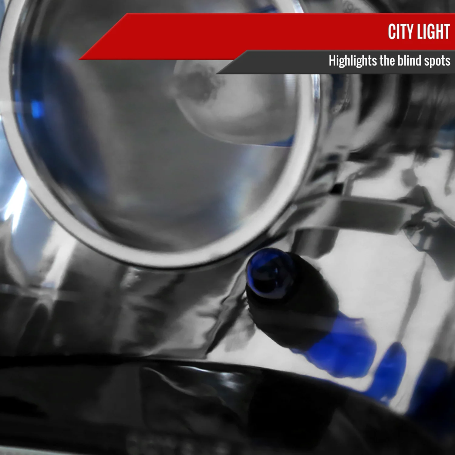 Universal 7"x6" H4 Projector Headlights Matte Black Housing/Clear Lens - Image 5