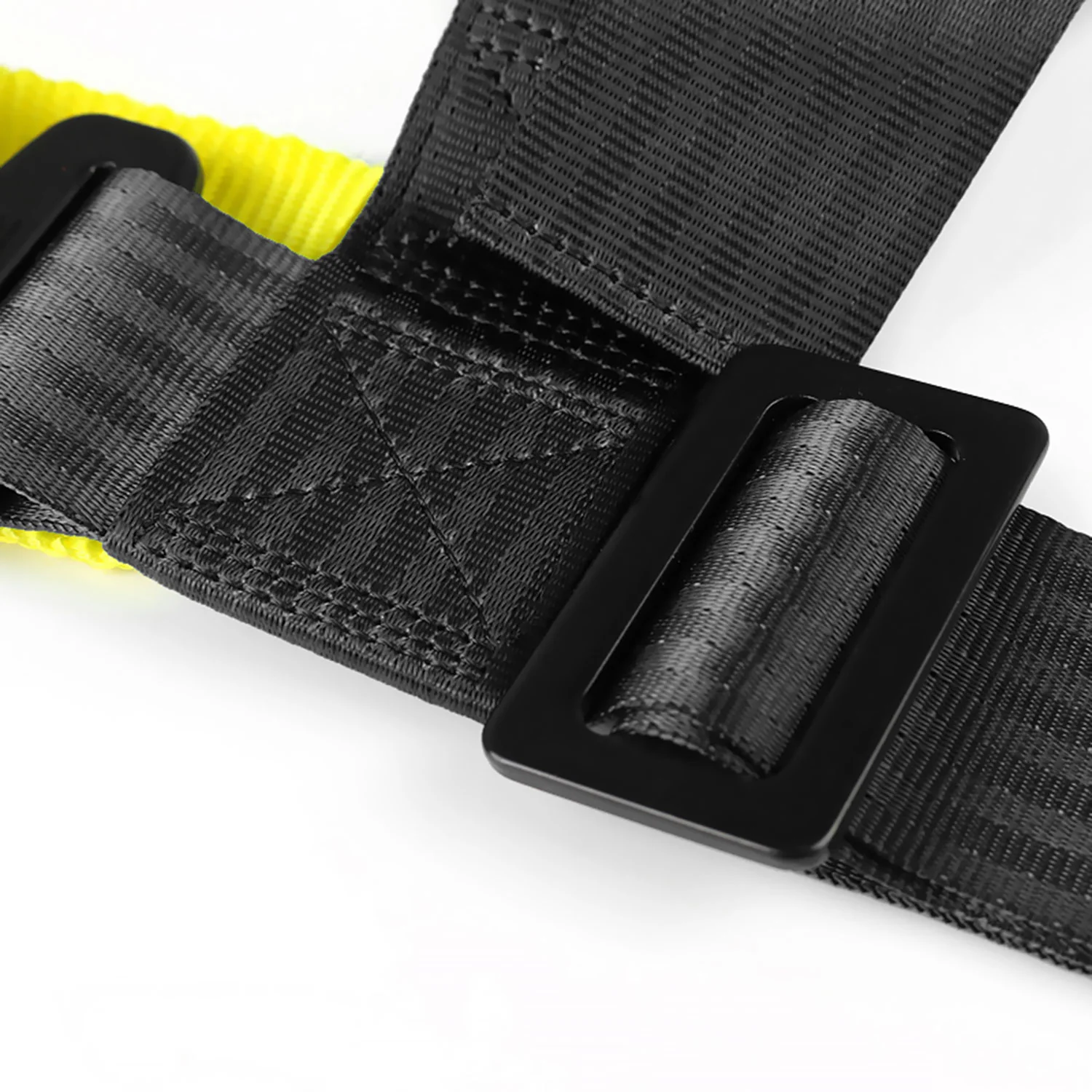 Universal Black 4 Point Racing Seat Belt Buckle Safety Harness - Image 5