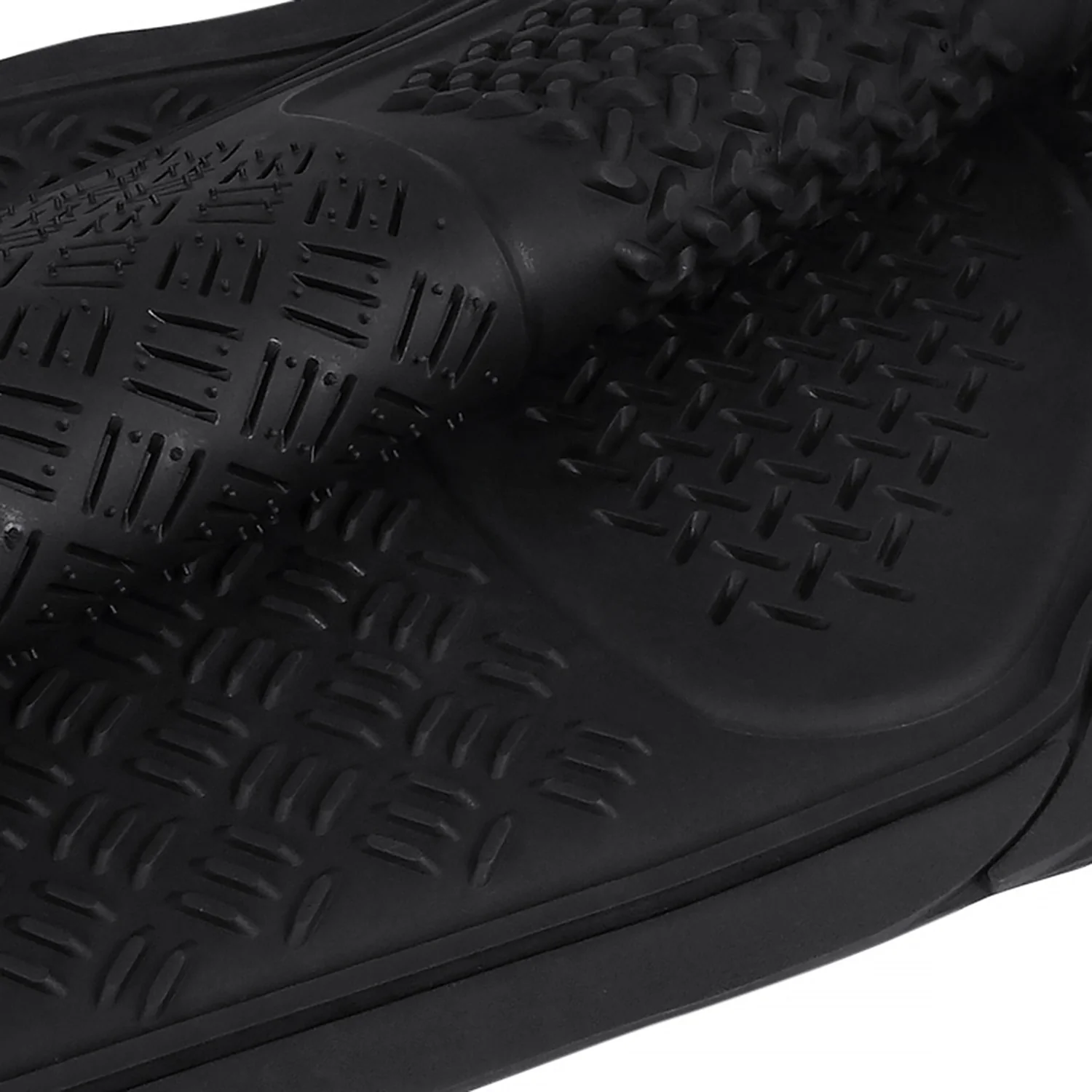 Universal fit Rubber NonSlip Car Floor Mats Liner All Weather 4Pcs Black - Image 3