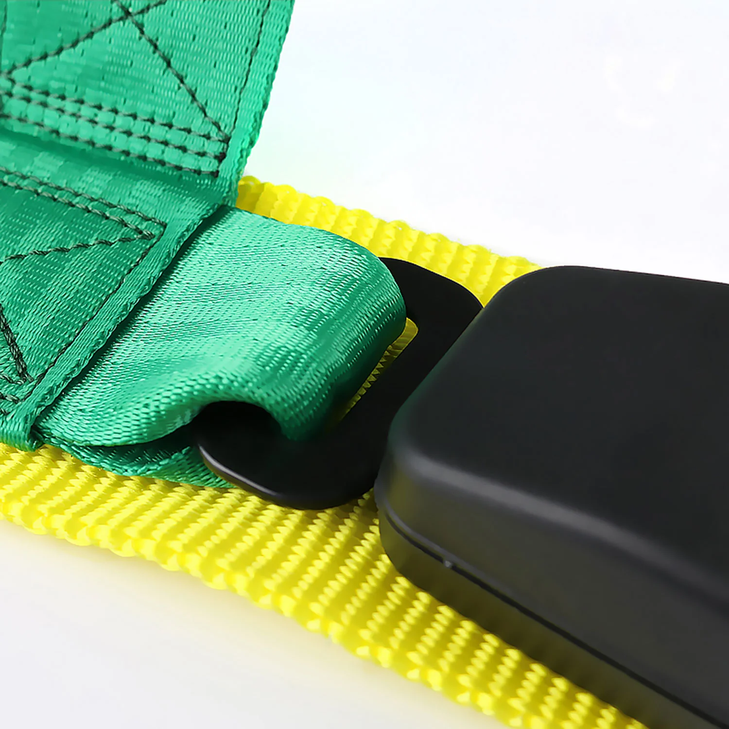 Universal Green 4 Point Racing Seat Belt Buckle Safety Harness - Image 4