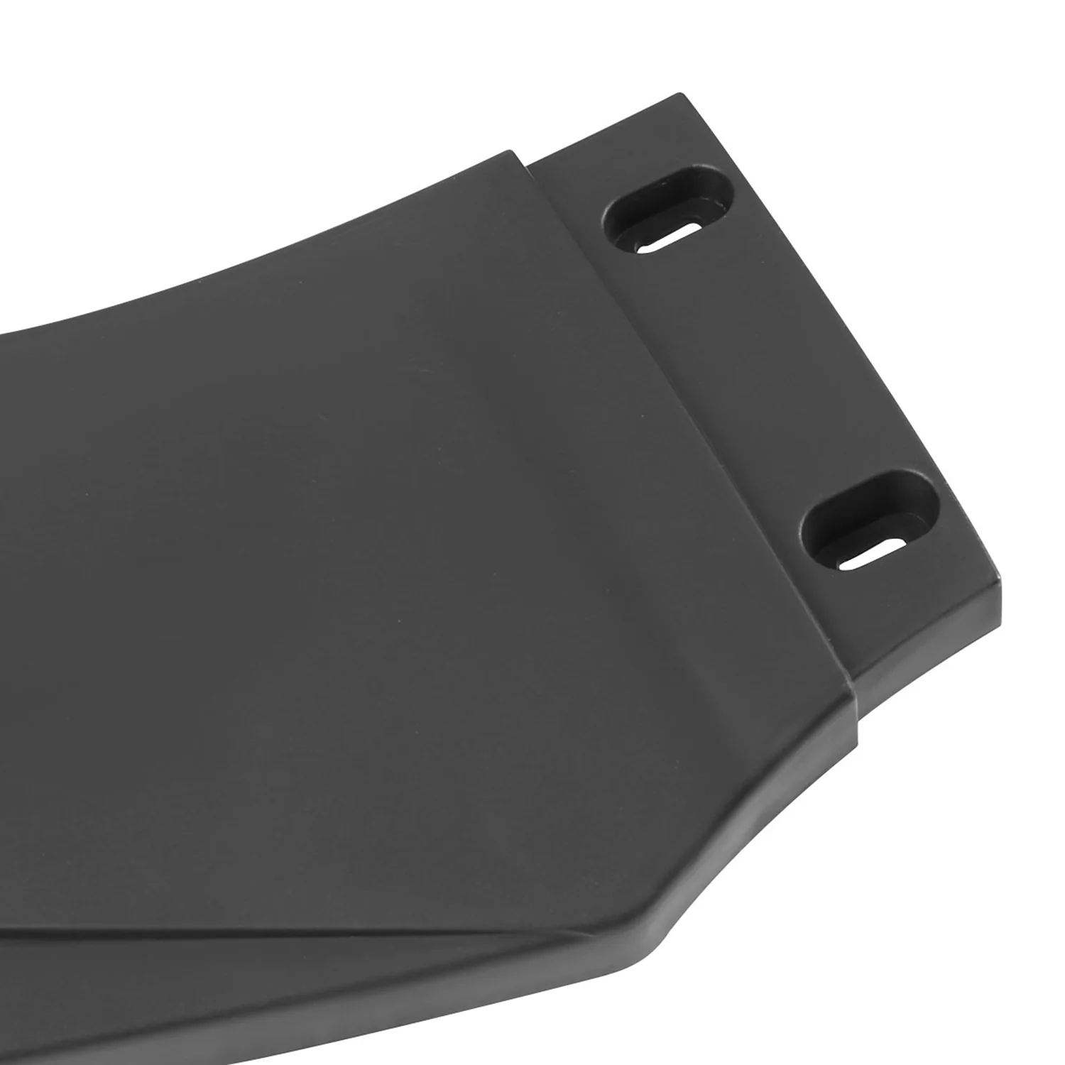 Universal Matte Black Polypropylene 3Pcs Bumper Lip Splitter Spoiler Set - Image 5