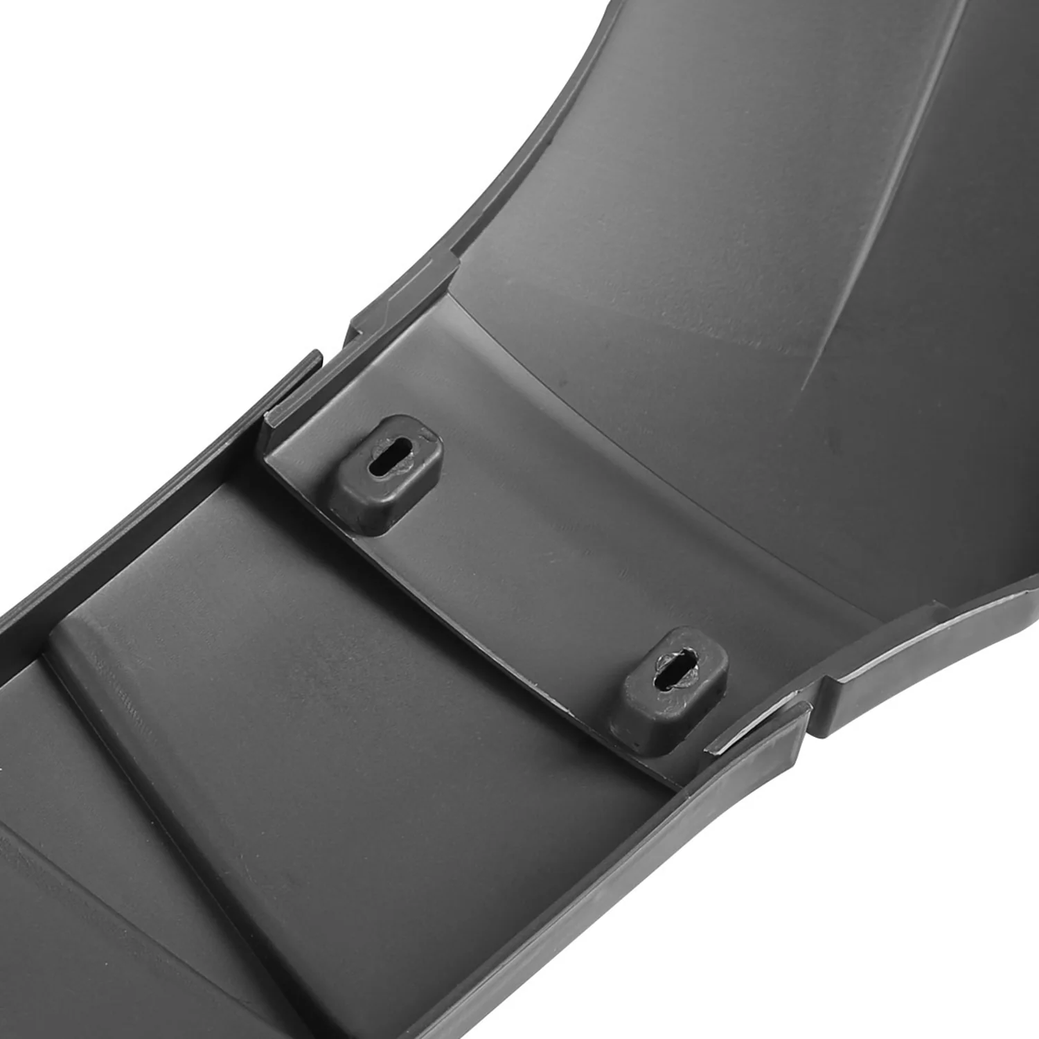 Universal Matte Black Polypropylene 3Pcs Bumper Lip Splitter Spoiler Set - Image 7