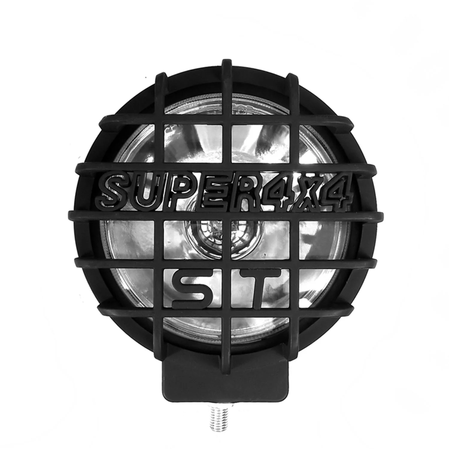 Universal Off Road 6" H3 Black Round Fog Lights w/ Mesh Guard - 2PC - Image 3