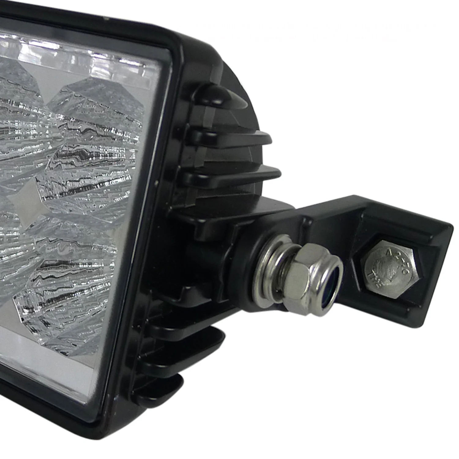 Universal Off Road 6000K Flood Beam 36W 12-LED Fog Light Black Alu Housing/Glass - Image 5