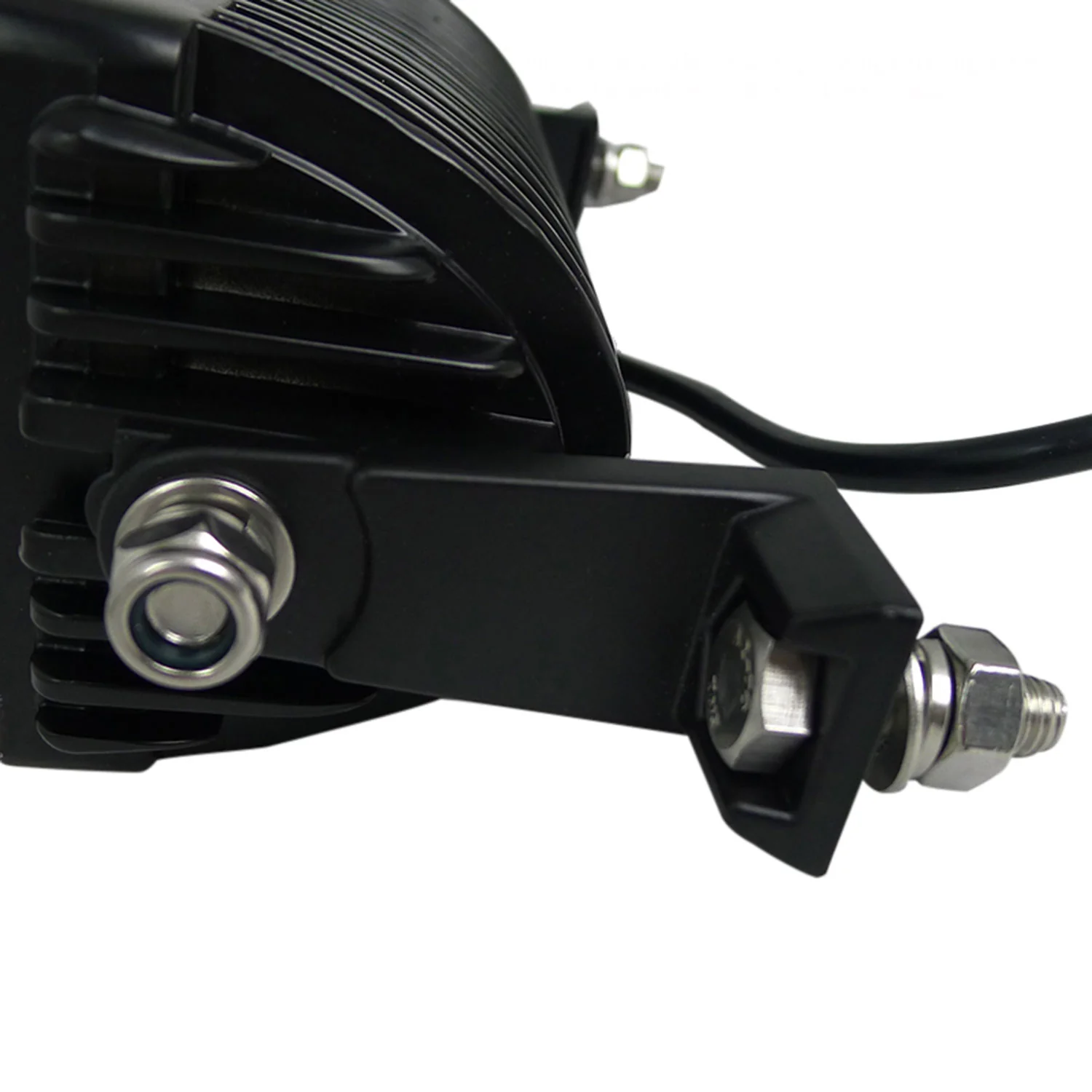 Universal Off Road 6000K Flood Beam 36W 12-LED Fog Light Black Alu Housing/Glass - Image 7