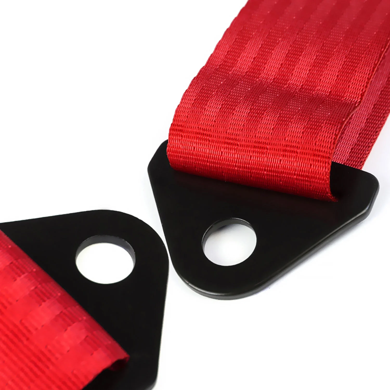 Universal Red 4 Point Racing Seat Belt Buckle Safety Harness - Image 6