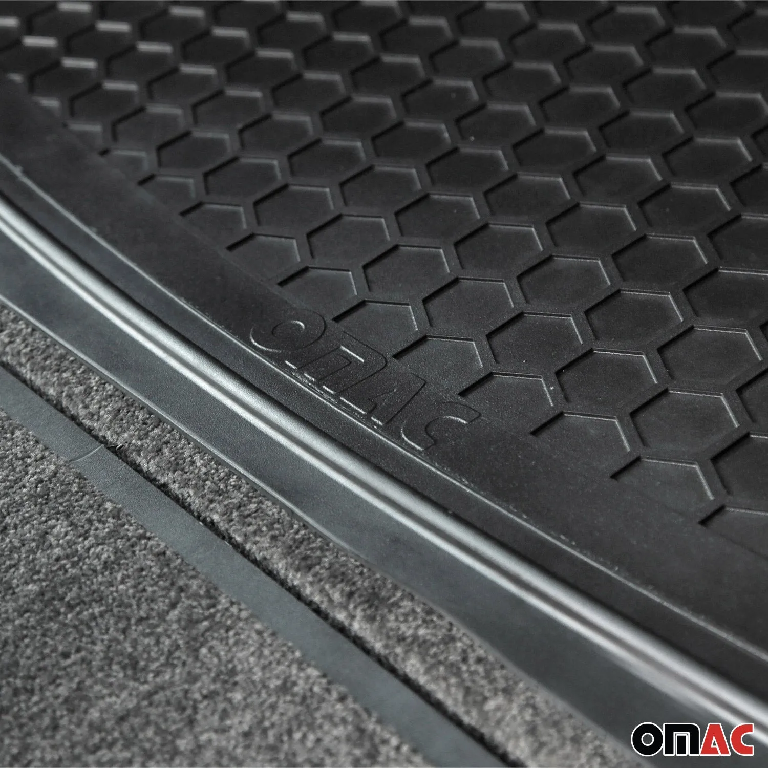 2020-2026 BMW 8 Series G16 Gran Coupe Semi-Custom fit Cargo Mat Liner Waterproof Rubber Black 1Pc - Image 8