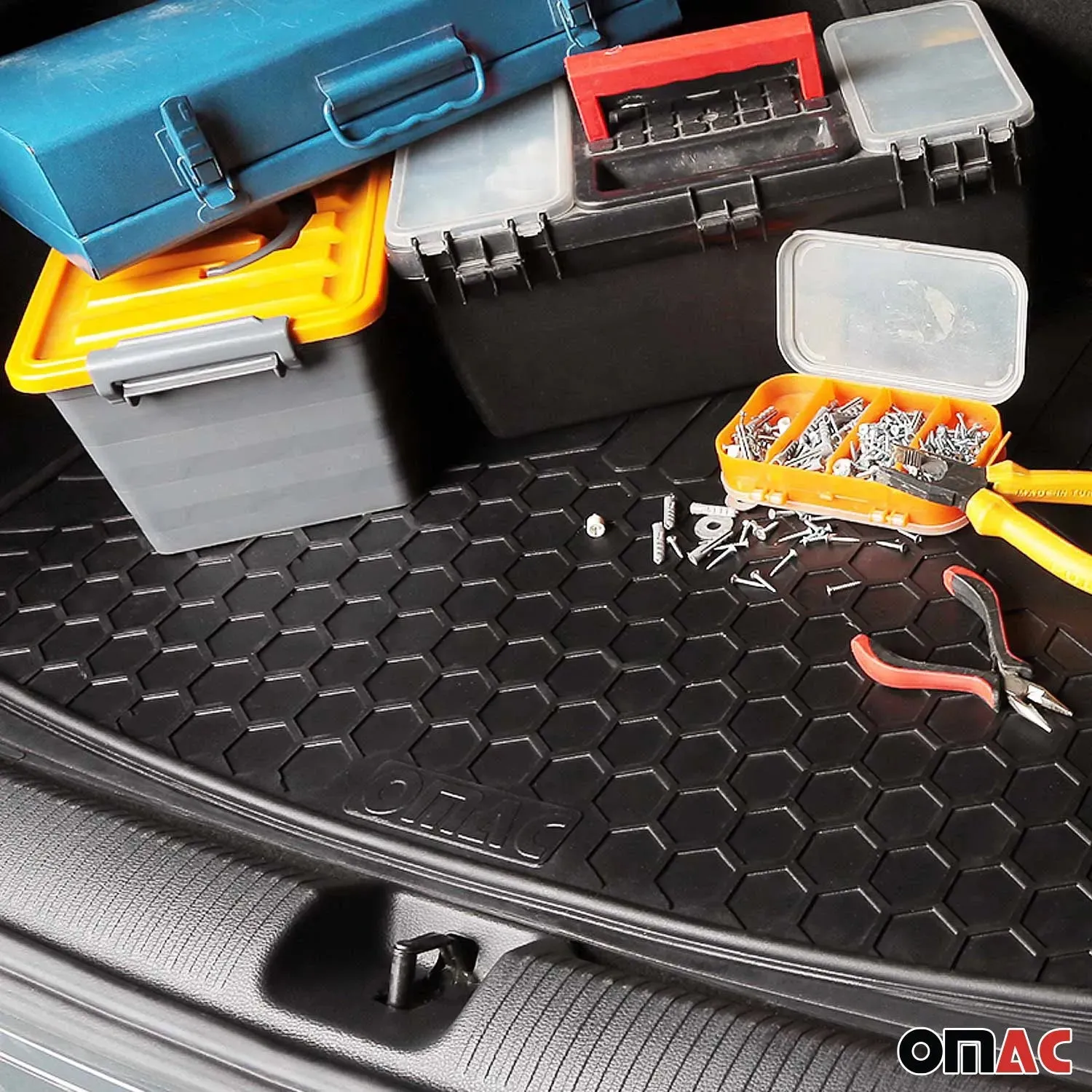 Isuzu Semi-Custom fit Cargo Mats Liner All Weather Black Rubber - Image 10