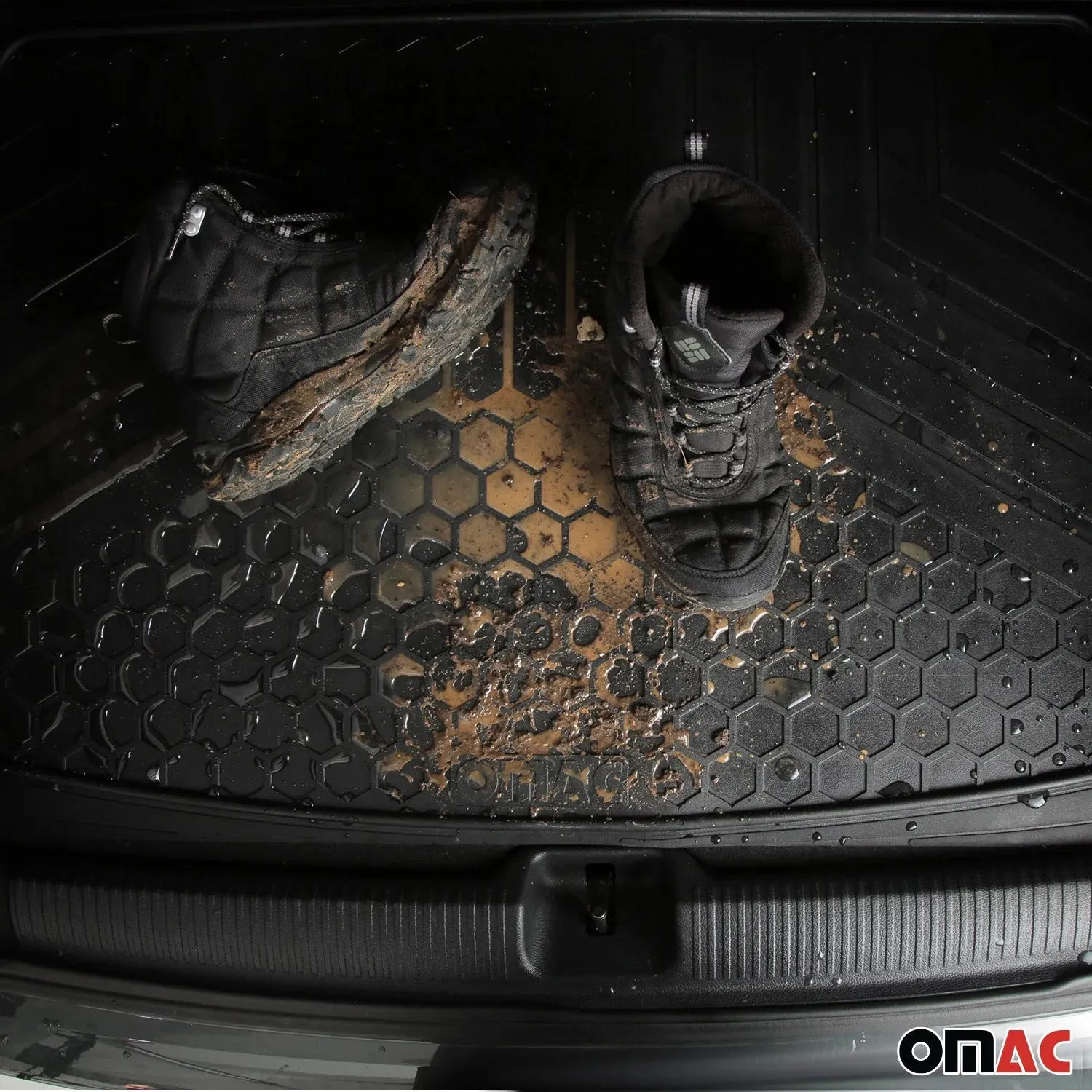 Subaru Semi-Custom fit Cargo Mats Liner All Weather Black Rubber - Image 8