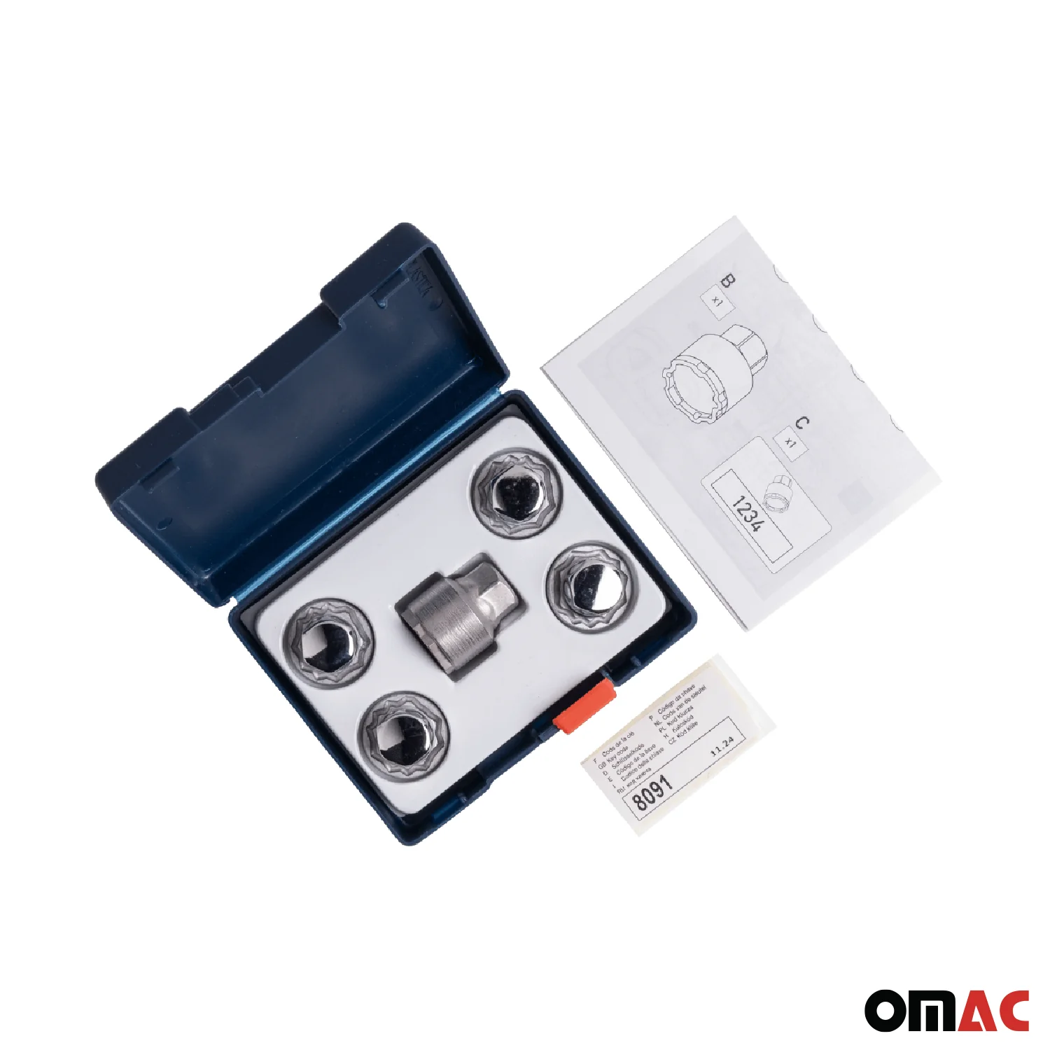 Wheel Lock Kit for ACURA RDX ILX TLX TSX Honda Accord HR-V M12X1.5 Nut 4Locks - Image 5