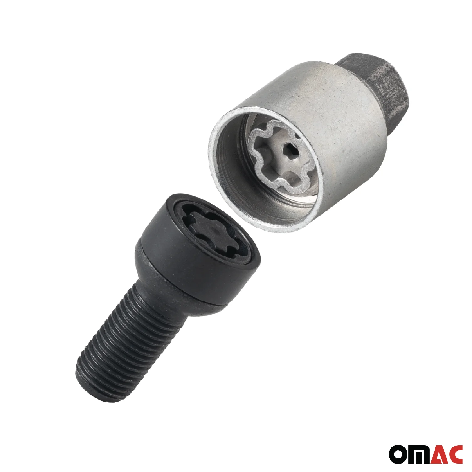 Wheel Lock Kit for BMW X1 M14X1,25 Bolt Black 4Locks & 1Key - Image 8