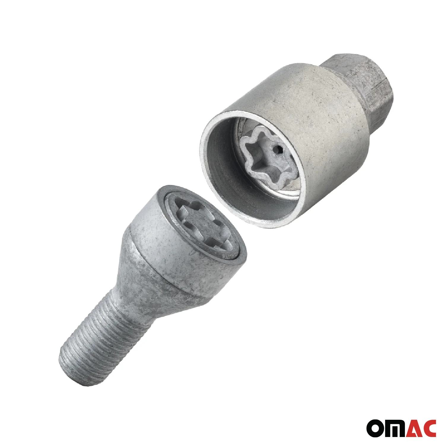 Wheel Lock Kit for BMW XM / 8 Series M14X1,25 Bolt Galvanized Silver 4Locks - Image 8