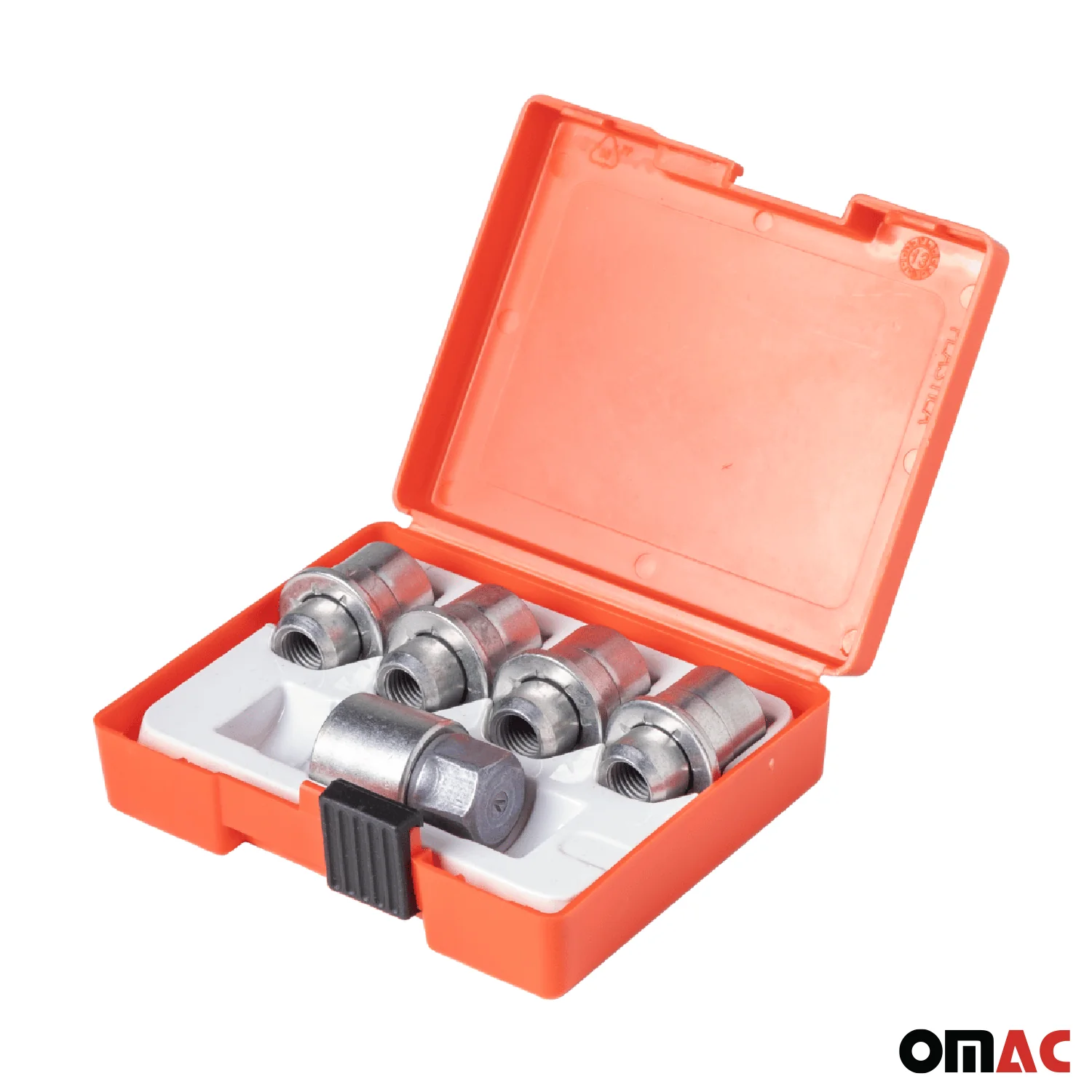 Wheel Lock Kit for Toyota Venza M12X1,5 Nut Galvanized Silver 4Locks & 1Key - Image 7