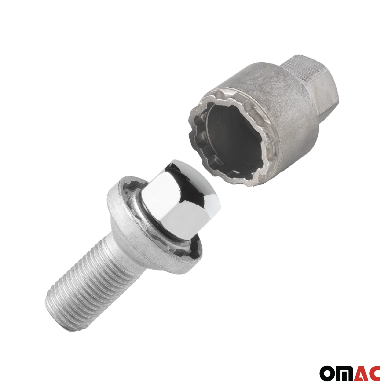 Wheel Lock Kit for Volkswagen ID.4 / ID.7 / ID.Buzz M14X1.5 Bolt Chromed 4Locks - Image 8