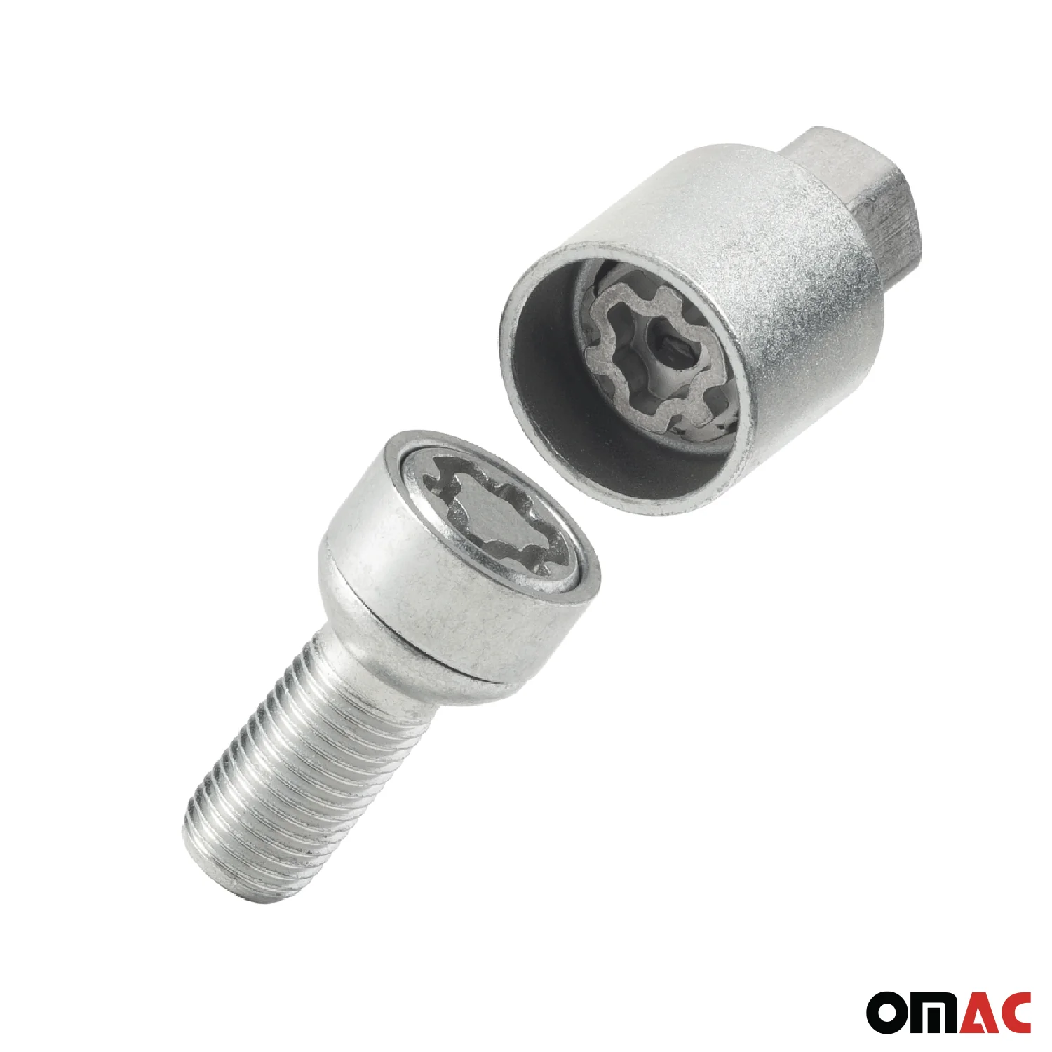 Wheel Lock Kit for Volvo V90 V90 Cross Country M14X1,5 Bolt Silver 4Locks - Image 8