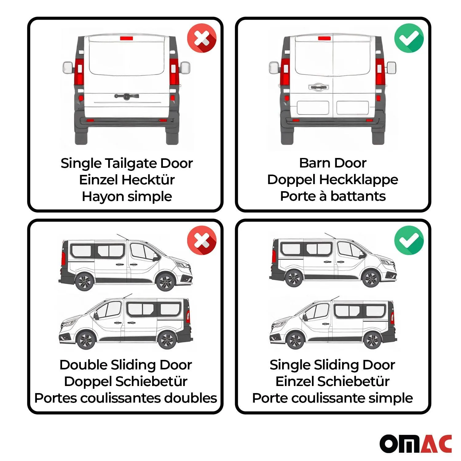 2006-2018 Mercedes Sprinter W906 L1 SWB Side Window Curtain Red 10x - Image 4