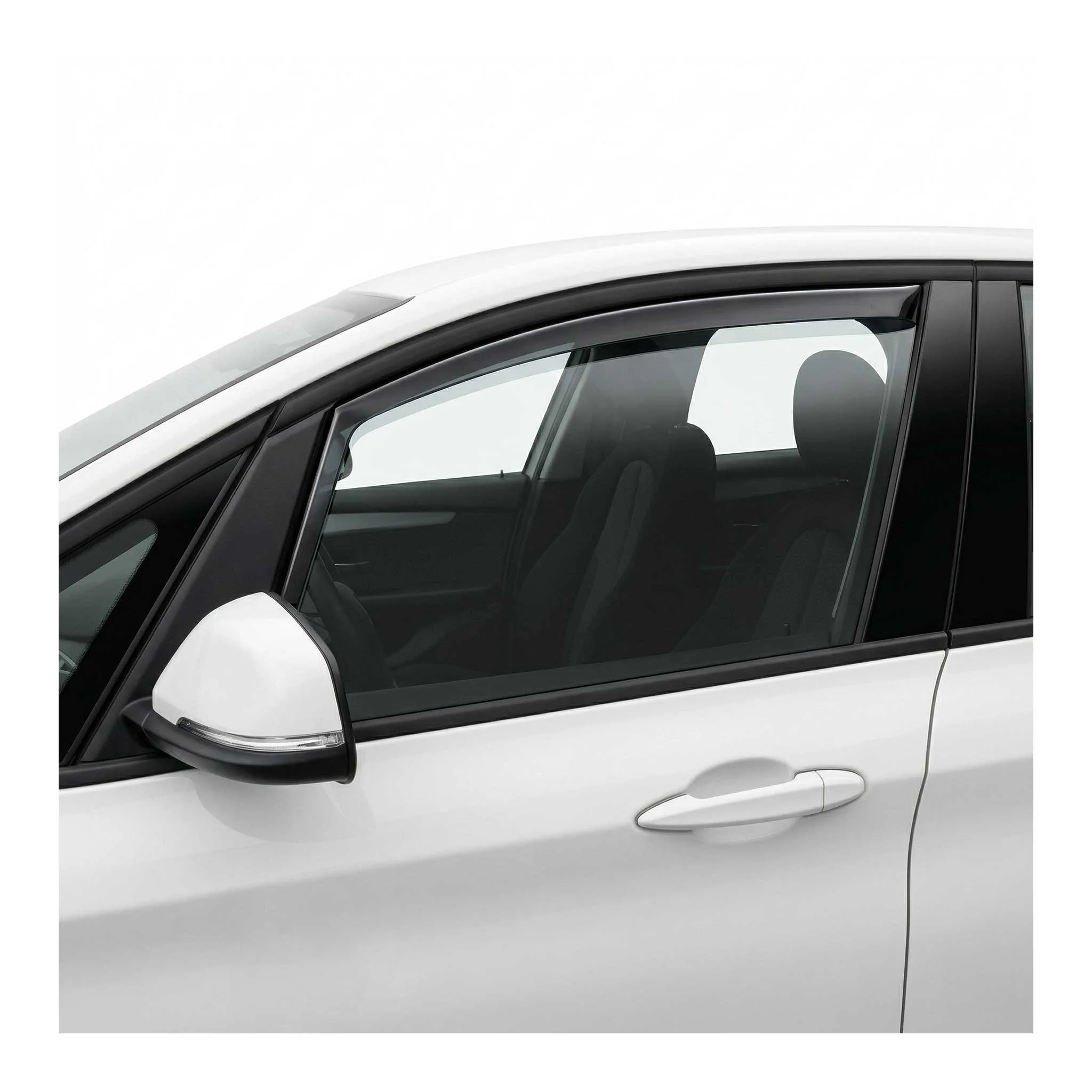 2014-2021 BMW 2 Series F45 Active Tourer Window Visor Vent Rain Deflector 2Pcs Smoke