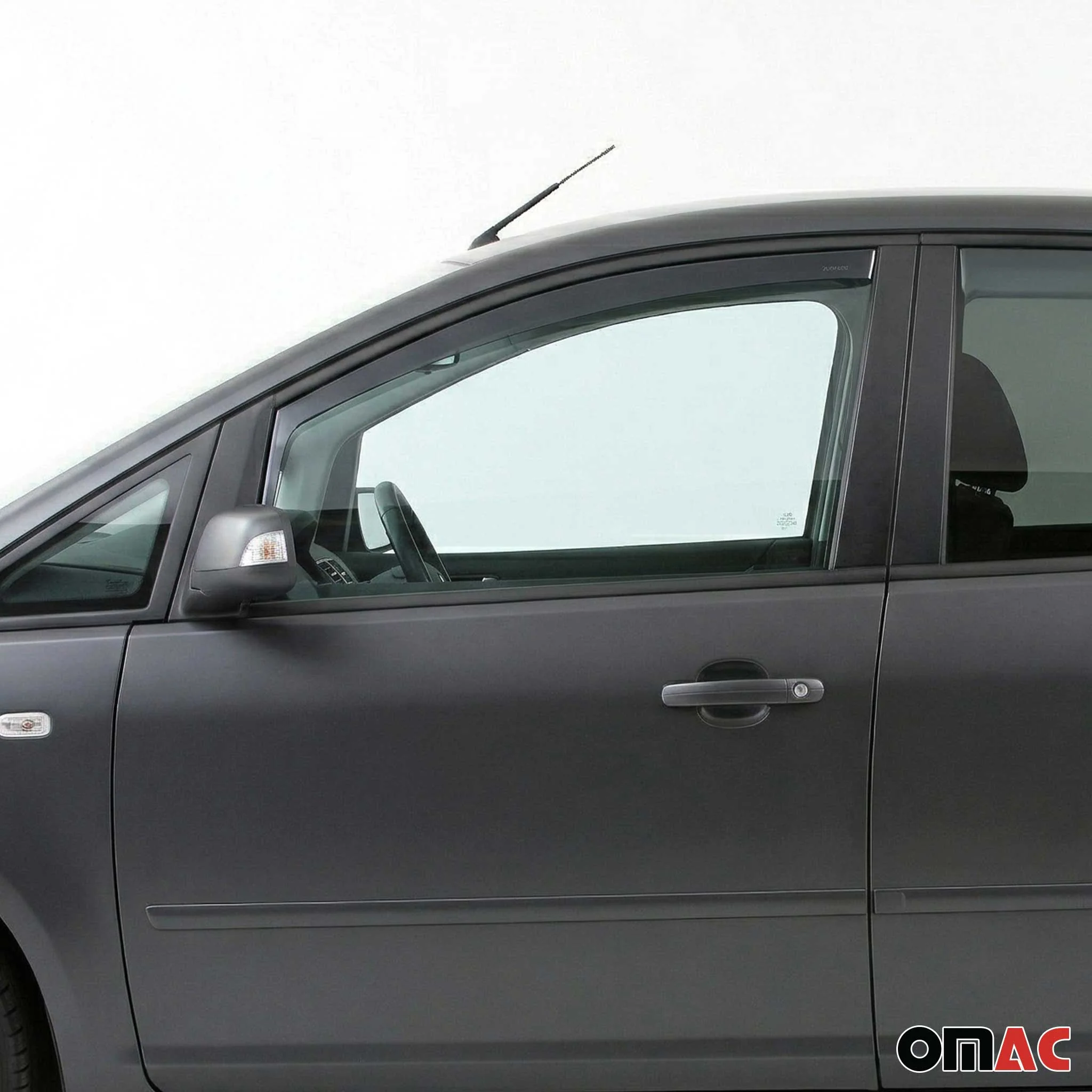 2007-2011 Honda CR-V Window Visor Vent Rain Deflector 2Pcs Smoke - Image 6