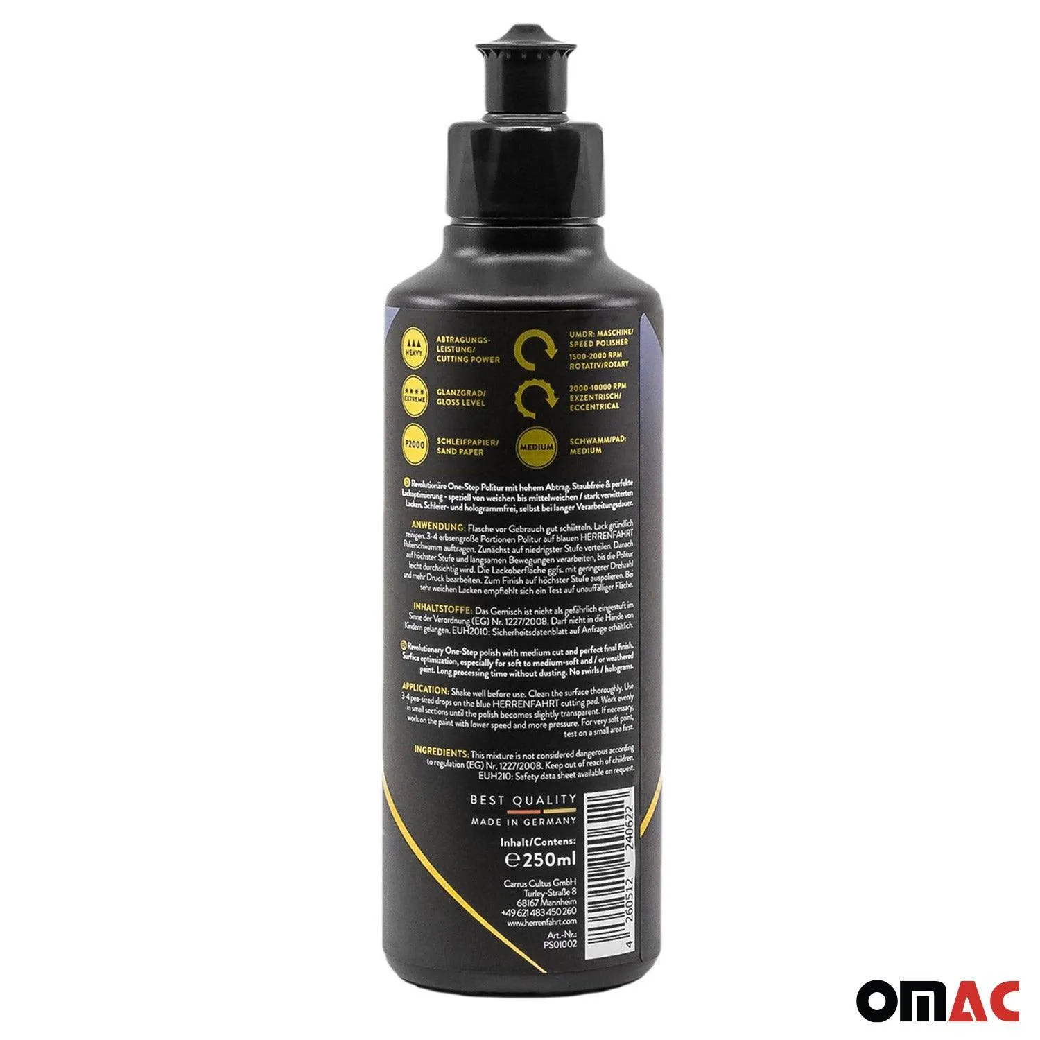 Xcut 1000 Heavy One-Step Polish High Gloss Polishing Car Care Buffing Polisher - Image 5