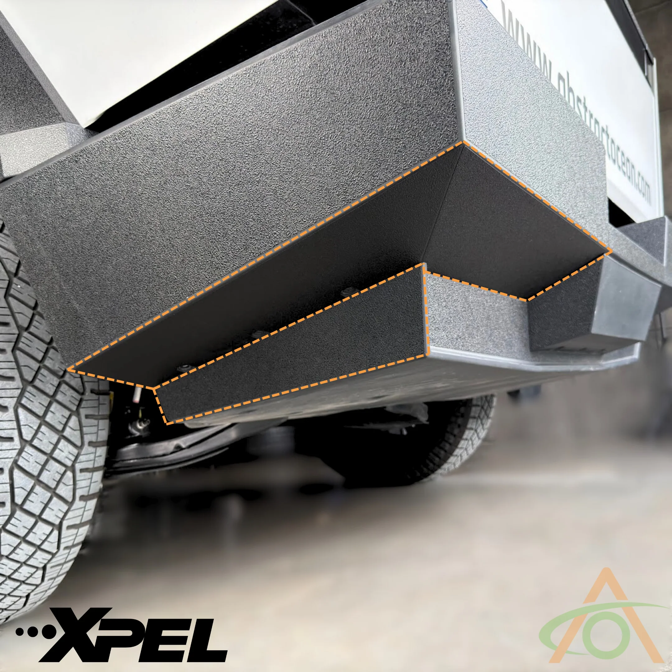 Xpel Armor Rear Bumper Protection for Cybertruck - Image 9